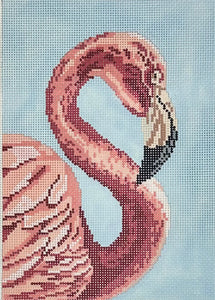 Pink Flamingo Head