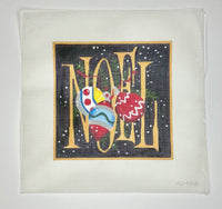 Black Noel Ornaments
