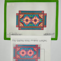 My Gypsy Soul Frame Weight with stitch guide