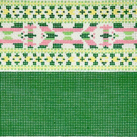 Mini Ribbon Clutch - Green