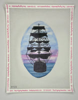 Midnight Ship Silhouette
