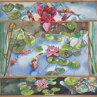 Water Lilies and Koi