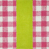 Buffalo Plaid Pink Green Small Flat