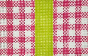 Buffalo Plaid Pink Green Small Flat