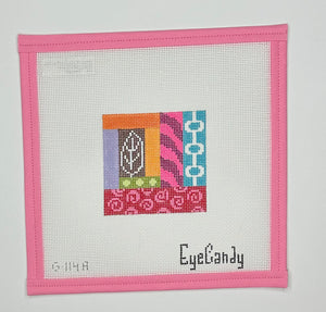Geometric Pattern Puzzle Ornament