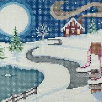 Winter Scene with stitch guide