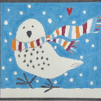 Snowy Owl with Scarf
