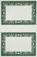 Snowflake Holiday Place Cards
