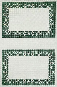 Snowflake Holiday Place Cards