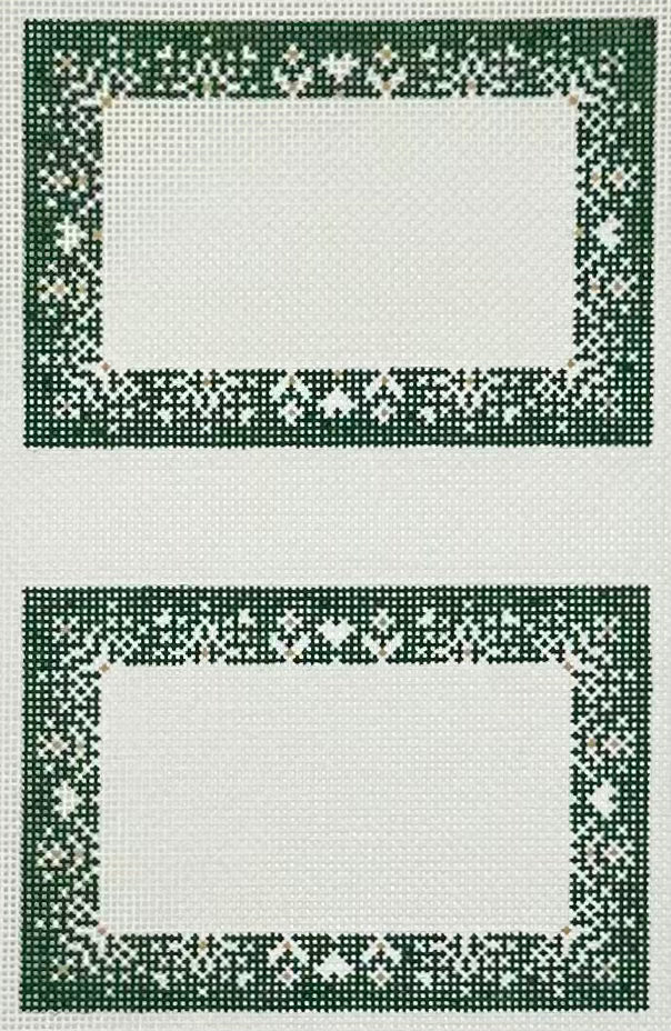 Snowflake Holiday Place Cards