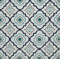 Blue Tiles Pillow
