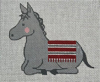 Nativity Donkey with stitch guide
