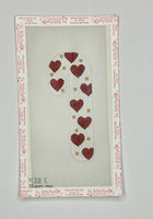 Hearts Candy Cane
