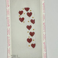 Hearts Candy Cane