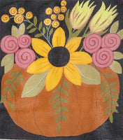 Helen with stitch guide
