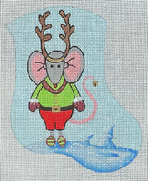 Reindeer Mouse Mini Sock
