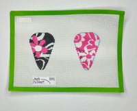 Pink Floral Scissor Case
