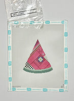 Quilted Watermelon with stitch guide
