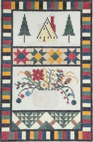 Winter Sampler with stitch guide
