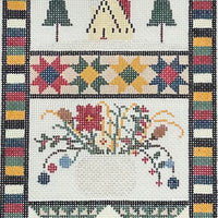 Winter Sampler with stitch guide