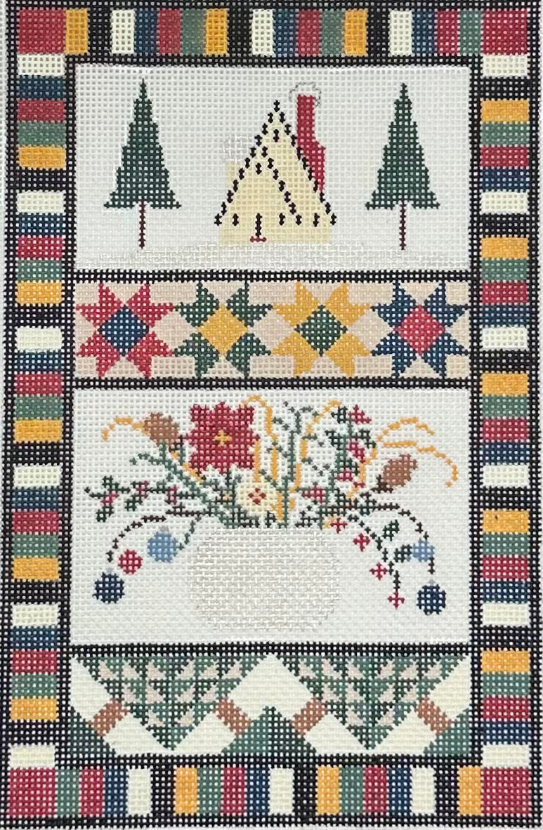 Winter Sampler with stitch guide