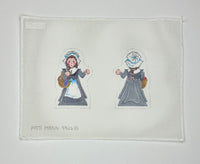 Two Sided Pilgrim Woman
