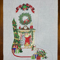 Girl at the Mantle Stocking