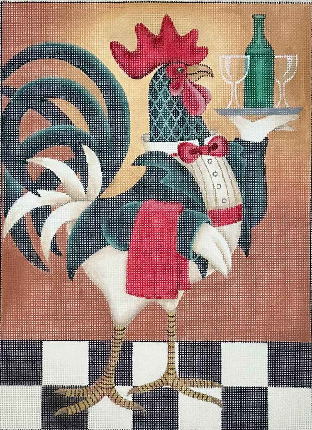 Rooster Waiter