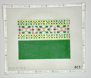 Mini Ribbon Clutch - Green