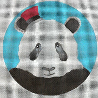 Panda w/Red Top Hat
