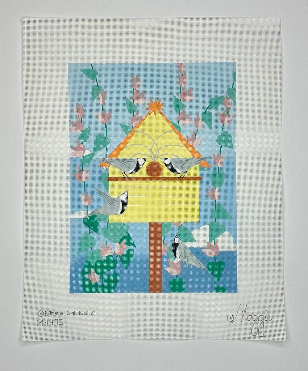 Chickadees | Needlepoint Destashing