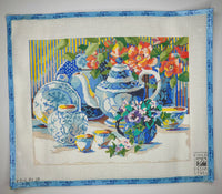 Blue & White Tea Time
