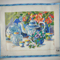 Blue & White Tea Time