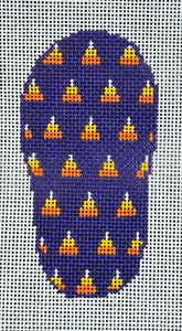 Candy Corn Flip Flop with Finishing Materials