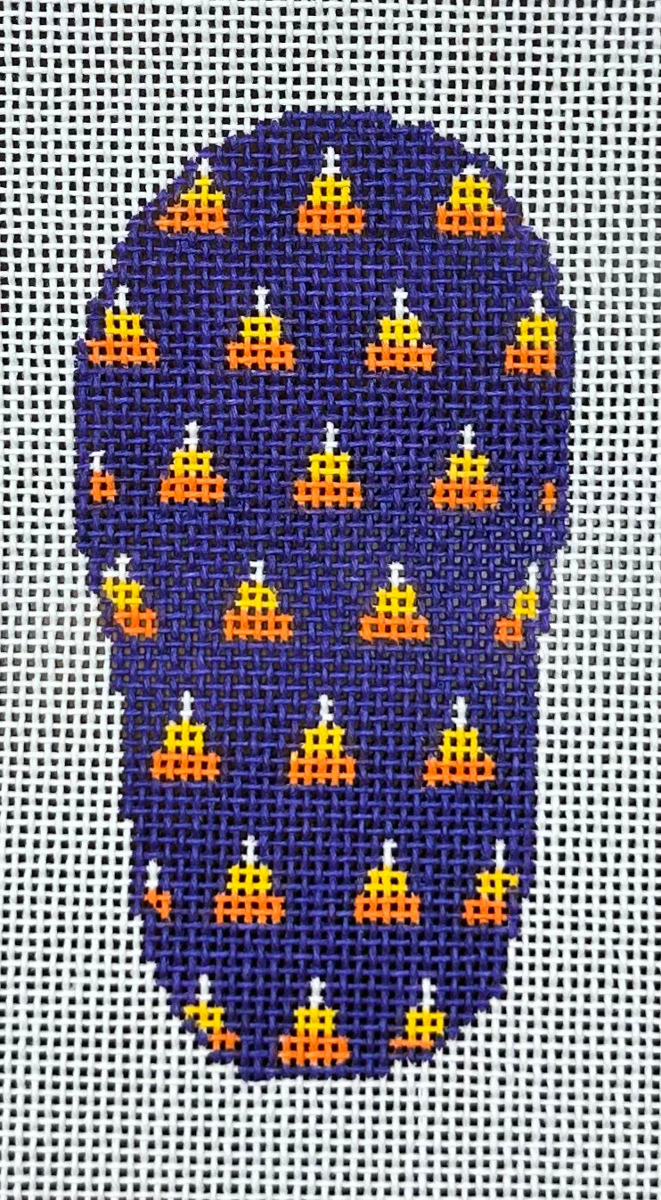 Candy Corn Flip Flop with Finishing Materials