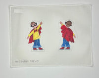 Two Sided Superhero Boy
