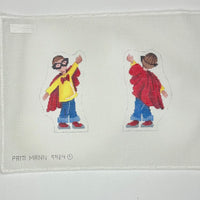 Two Sided Superhero Boy