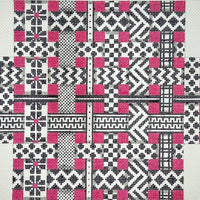 Black & White & Pink Ribbons Brick Cover