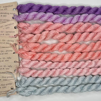 10 skeins of Silk & Ivory