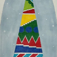 Topiary Tree with Green Star with stitch guide