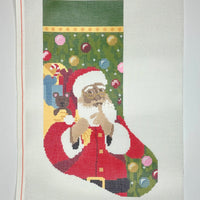 Jolly Old St Nick Stocking