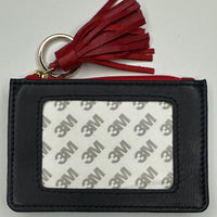 Self Finishing Butterfly Wallet - Navy/Red