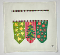 Christmas Tree Stocking Cuff
