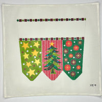 Christmas Tree Stocking Cuff