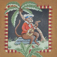 Monkey Playing Lute