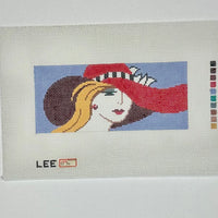 Lady with Red Hat Insert