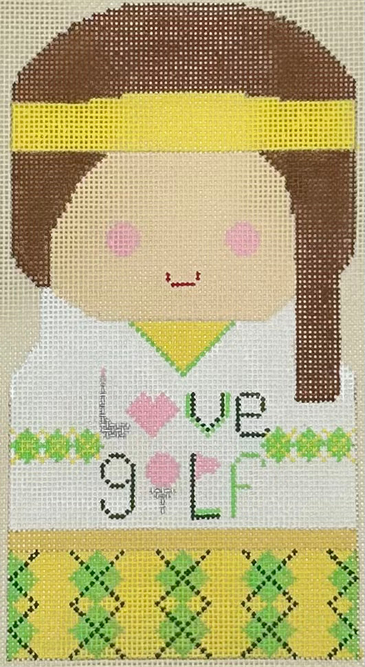 Lexie Golfer with stitch guide