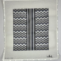 Black & White Chevron Bag