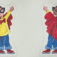 Two Sided Superhero Boy
