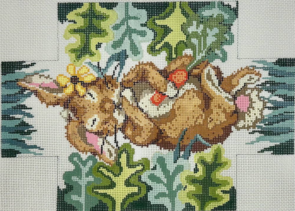 Sleeping Bunny Brick Cover